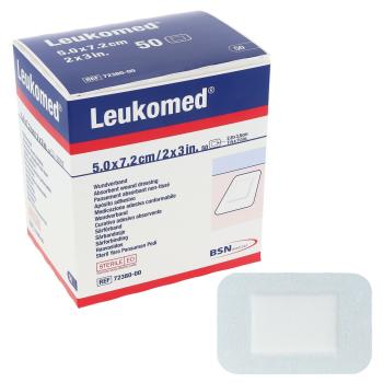 Leukomed Wundverband steril 7,2 x 5 cm, 50 Stk.